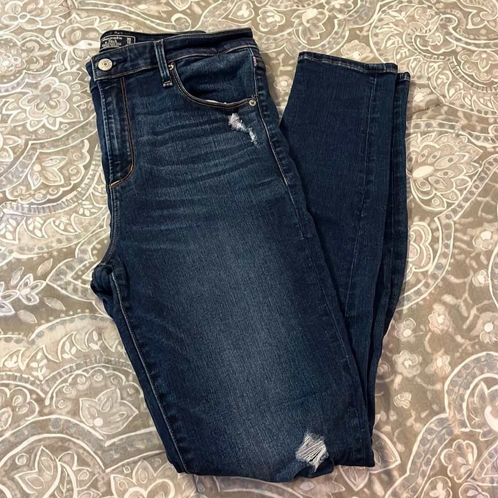 Abercrombie & Fitch Simone High-Rise Super Skinny Jeans